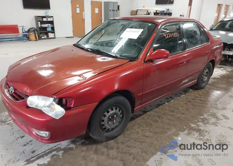 2001 Toyota Corolla S из США, поврежденный, VIN 2T1BR12E01C395480